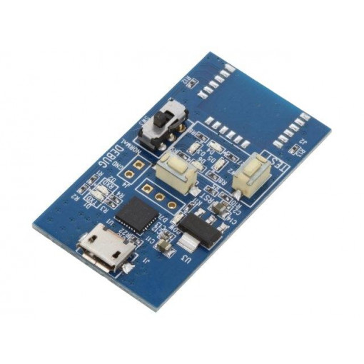 WT8266-DK; Dev.kit: WiFi; USB B micro; UART,USB; Ciphering: AES,WPA,WPA2,WPS; WIRELESS-TAG WT8266-DK; Dev.kit: WiFi; USB B micro; UART,USB; Ciphering: AES,WPA,WPA2,WPS; WIRELESS-TAG