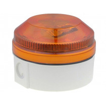 X195-02WH-01; Signaller: lighting; flashing light; orange; Series: X195; IP65; MOFLASH SIGNALLING LTD
