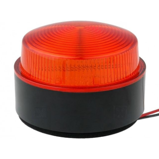 X80-01-01; Signaller: lighting; flashing light; orange; Series: X80; 24VDC; MOFLASH SIGNALLING LTD
