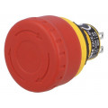 XA1E-BV3U02R; Switch: emergency stop; Stabl.pos: 2; NC x2; 16mm; red; IP65; Pos: 2; IDEC XA1E-BV3U02R; Switch: emergency stop; Stabl.pos: 2; NC x2; 16mm; red; IP65; Pos: 2; IDEC