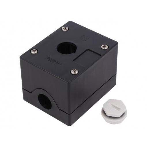 XALG01; Enclosure: for remote controller; X: 72mm; Y: 90mm; Z: 65mm; black; SCHNEIDER ELECTRIC