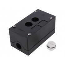 XALG02; Enclosure: for remote controller; X: 72mm; Y: 135mm; Z: 65mm; black; SCHNEIDER ELECTRIC