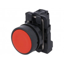 XB5AA42; Switch: push-button; Stabl.pos: 1; NC; 3A/240VAC; 0.55A/125VDC; SCHNEIDER ELECTRIC