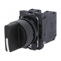 XB5AD53; Switch: rotary; Stabl.pos: 1; NO x2; 3A/240VAC; 0.55A/125VDC; 22mm; SCHNEIDER ELECTRIC