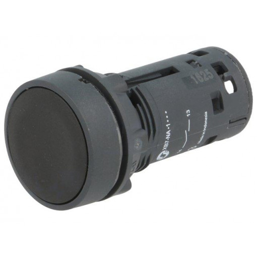 XB7NA21; Switch: push-button; Stabl.pos: 1; NO; 0.3A/240VAC; 0.1A/250VDC; SCHNEIDER ELECTRIC