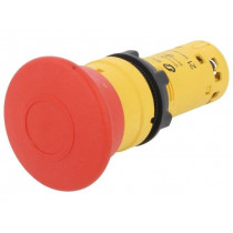 XB7NT844; Switch: emergency stop; Stabl.pos: 2; NC x2; 2A/230VAC; 22mm; red; SCHNEIDER ELECTRIC