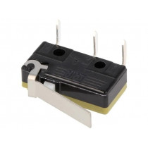 XCG10-J1Z1; Microswitch SNAP ACTION; with lever; SPDT; 5A/250VAC; ON-(ON); SAIA-BURGESS