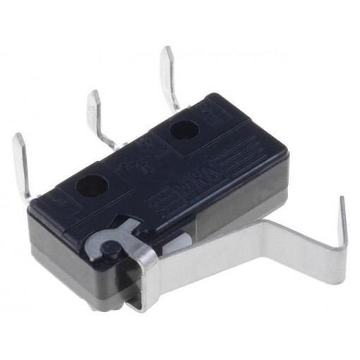 XCG12-L1; Microswitch SNAP ACTION; with lever with end bended out; SPDT; SAIA-BURGESS