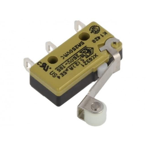 XCG3-S1Z1; Microswitch SNAP ACTION; with lever (with roller); SPDT; Pos: 2; SAIA-BURGESS
