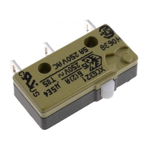 XCG3-Z1; Microswitch SNAP ACTION; without lever; SPDT; 5A/250VAC; ON-(ON); SAIA-BURGESS