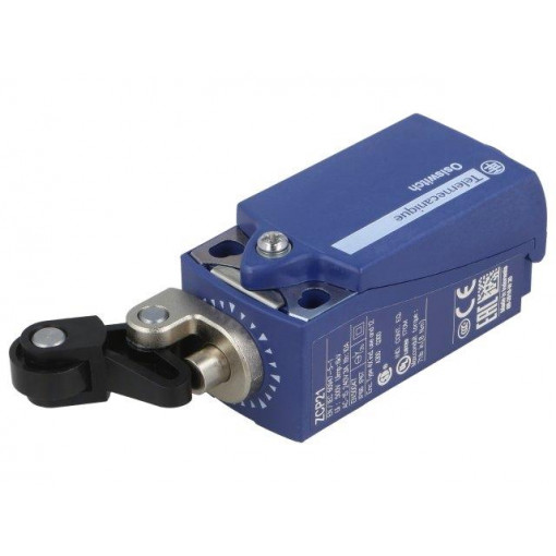 XCKP2127P16; Limit switch; lever R 22mm, plastic roller Ø14mm; NO + NC; 10A; SCHNEIDER ELECTRIC