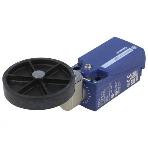 XCKP2139P16; Limit switch; lever R 58mm, plastic roller Ø50mm; NO + NC; 10A; SCHNEIDER ELECTRIC