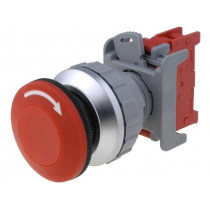 LEB30-1/C; Switch: emergency stop; Stabl.pos: 2; NC; 30mm; red; IP65; Pos: 2; AUSPICIOUS LEB30-1/C; Switch: emergency stop; Stabl.pos: 2; NC; 30mm; red; IP65; Pos: 2; AUSPICIOUS