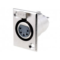 XLR-5G-C; Socket; XLR; female; PIN: 5; soldering; Case: XLR standard; NINIGI