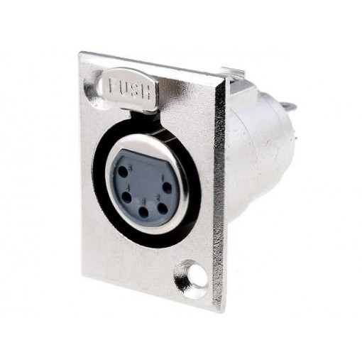 XLR-5G-C; Socket; XLR; female; PIN: 5; soldering; Case: XLR standard; NINIGI XLR-5G-C; Socket; XLR; female; PIN: 5; soldering; Case: XLR standard; NINIGI