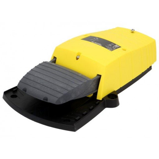 XPEY110; Switch: foot; Stabl.pos: 1; SPST-NO + SPST-NC; 3A/240VAC; IP55; SCHNEIDER ELECTRIC XPEY110; Switch: foot; Stabl.pos: 1; SPST-NO + SPST-NC; 3A/240VAC; IP55; SCHNEIDER ELECTRIC