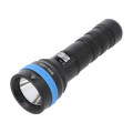 D06 SET; Torch: LED diving; L: 152mm; 10/1600lm; Ø: 29÷45mm; IPX8; XTAR