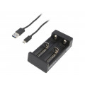 MC2 PLUS; Charger: microprocessor-based; Li-Ion; 1A; Cells quantity: 2; XTAR MC2 PLUS; Charger: microprocessor-based; Li-Ion; 1A; Cells quantity: 2; XTAR