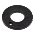 XTM-0818-015; Bearing: thrust washer; Øout: 18mm; Øint: 8mm; iglidur® X; black; igus