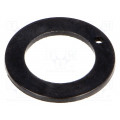 XTM-1524-015; Bearing: thrust washer; Øout: 24mm; Øint: 15mm; iglidur® X; black; igus