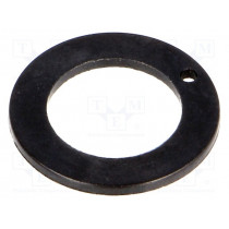 XTM-1524-015; Bearing: thrust washer; Øout: 24mm; Øint: 15mm; iglidur® X; black; igus