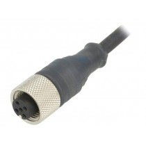 XZCP1164L10; Connection lead; M12; PIN: 5; straight; 10m; plug; 24VAC; 4A; IP67; SCHNEIDER ELECTRIC
