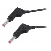 66.9407-20021; Connection cable; 32A; 4mm banana plug-4mm banana plug; Len: 2m; STÄUBLI