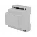 Z100J PS; Enclosure: for DIN rail mounting; Y: 89mm; X: 69.7mm; Z: 65mm; grey; KRADEX Z100J PS; Enclosure: for DIN rail mounting; Y: 89mm; X: 69.7mm; Z: 65mm; grey; KRADEX