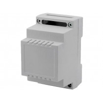 Z102J PS; Enclosure: for DIN rail mounting; Y: 89mm; X: 53mm; Z: 65mm; grey; KRADEX