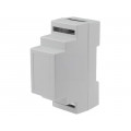Z103J PS; Enclosure: for DIN rail mounting; Y: 88mm; X: 34mm; Z: 62mm; grey; KRADEX