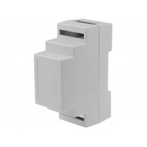 Z103J PS; Enclosure: for DIN rail mounting; Y: 88mm; X: 34mm; Z: 62mm; grey; KRADEX Z103J PS; Enclosure: for DIN rail mounting; Y: 88mm; X: 34mm; Z: 62mm; grey; KRADEX