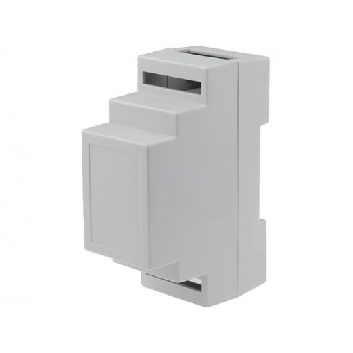 Z103J PS; Enclosure: for DIN rail mounting; Y: 88mm; X: 34mm; Z: 62mm; grey; KRADEX Z103J PS; Enclosure: for DIN rail mounting; Y: 88mm; X: 34mm; Z: 62mm; grey; KRADEX