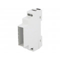 Z105JFP ABS V0; Enclosure: for DIN rail mounting; Y: 90mm; X: 17mm; Z: 65mm; ABS; KRADEX