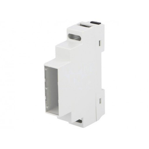 Z105JFP ABS V0; Enclosure: for DIN rail mounting; Y: 90mm; X: 17mm; Z: 65mm; ABS; KRADEX