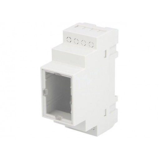 Z106JFP ABS V0; Enclosure: for DIN rail mounting; Y: 90mm; X: 35mm; Z: 65mm; ABS; KRADEX