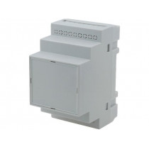 Z107PS; Enclosure: for DIN rail mounting; Y: 90mm; X: 52mm; Z: 65mm; grey; KRADEX Z107PS; Enclosure: for DIN rail mounting; Y: 90mm; X: 52mm; Z: 65mm; grey; KRADEX