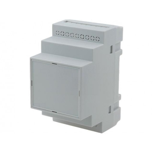 Z107PS; Enclosure: for DIN rail mounting; Y: 90mm; X: 52mm; Z: 65mm; grey; KRADEX Z107PS; Enclosure: for DIN rail mounting; Y: 90mm; X: 52mm; Z: 65mm; grey; KRADEX