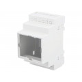 Z107JFP ABS V0; Enclosure: for DIN rail mounting; Y: 90mm; X: 52mm; Z: 65mm; ABS; KRADEX