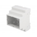 Z108JFP ABS V0; Enclosure: for DIN rail mounting; Y: 90mm; X: 70mm; Z: 65mm; ABS; KRADEX