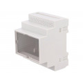Z108JFP PS; Enclosure: for DIN rail mounting; Y: 90mm; X: 70mm; Z: 65mm; grey; KRADEX