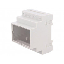 Z108JFP PS; Enclosure: for DIN rail mounting; Y: 90mm; X: 70mm; Z: 65mm; grey; KRADEX