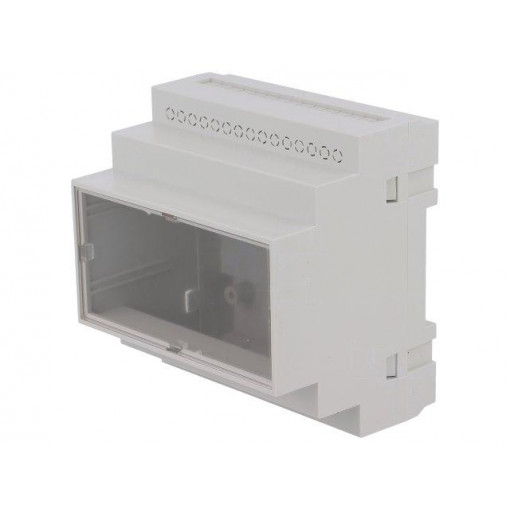 Z109JFP PS; Enclosure: for DIN rail mounting; Y: 90mm; X: 87mm; Z: 65mm; grey; KRADEX Z109JFP PS; Enclosure: for DIN rail mounting; Y: 90mm; X: 87mm; Z: 65mm; grey; KRADEX