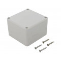 Z111H ABS; Enclosure: multipurpose; X: 80mm; Y: 82mm; Z: 55mm; ABS; grey; gasket; KRADEX