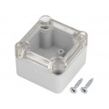Z116JPH ABS; Enclosure: multipurpose; X: 49mm; Y: 51mm; Z: 36mm; ABS; grey; gasket; KRADEX