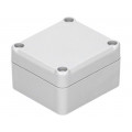 Z117JH ABS; Enclosure: multipurpose; X: 57mm; Y: 63mm; Z: 37mm; ABS; grey; gasket; KRADEX