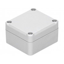 Z117JH ABS; Enclosure: multipurpose; X: 57mm; Y: 63mm; Z: 37mm; ABS; grey; gasket; KRADEX
