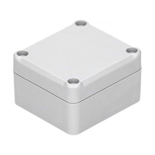Z117JH ABS; Enclosure: multipurpose; X: 57mm; Y: 63mm; Z: 37mm; ABS; grey; gasket; KRADEX