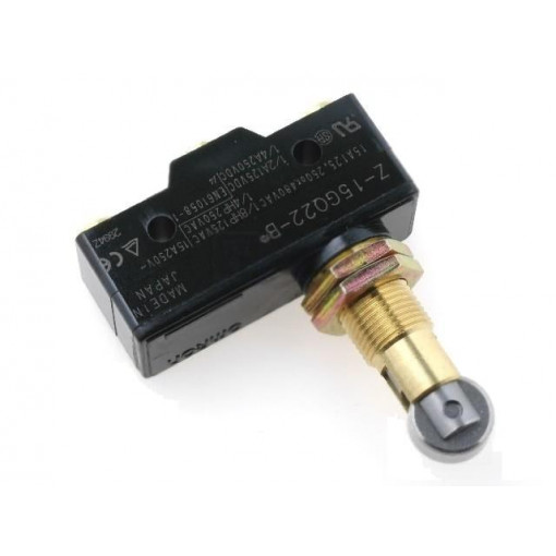 Z-15GQ22-B; Microswitch SNAP ACTION; with longitudinal roller; SPDT; Pos: 2; OMRON