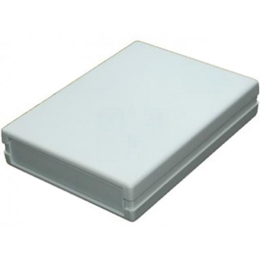 Z19J; Enclosure: with panel; X: 94mm; Y: 129mm; Z: 25mm; polystyrene; grey; KRADEX Z19J; Enclosure: with panel; X: 94mm; Y: 129mm; Z: 25mm; polystyrene; grey; KRADEX
