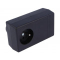 Z27; Enclosure: for power supplies; X: 71mm; Y: 120mm; Z: 45mm; black; KRADEX